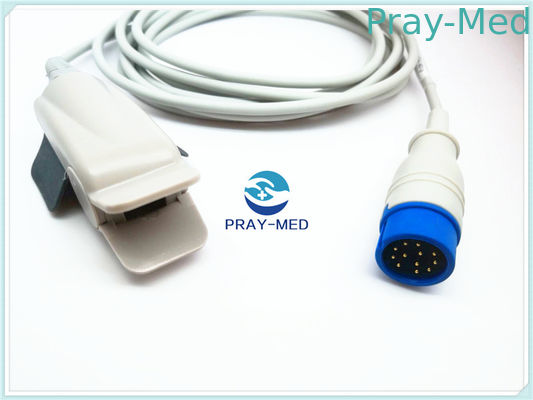 Bộ cảm biến Spo2 có thể sử dụng lại  cho bộ ghép ngón tay dành cho Người lớn 7 Pin Connector