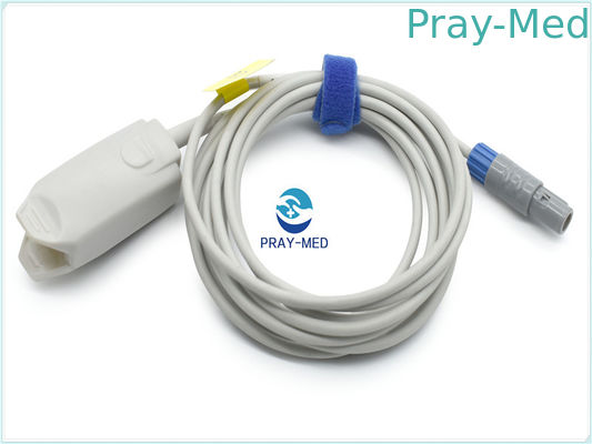 Đầu dò cảm biến kỹ thuật số 5 chân dành cho người lớn Spo2 Cáp Contec TPU CMS6000 / 7000/8000