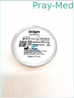 6850645 Cảm biến oxy Draeger Ôxy / Pin oxy Vật liệu kim loại bằng nhựa
