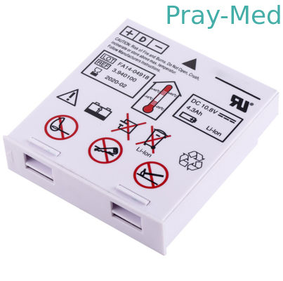 4.3ah Bộ pin thay thế Schiller Defigard 5000 Argus PRO LifeCare 2 3.940100 2.200132