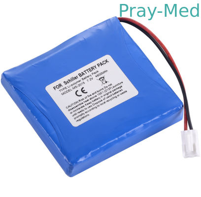 7.2v Pin dự phòng cho thiết bị y tế cho Schiller CardioVit AT102 MS-2007 MS-2015 MS-2010