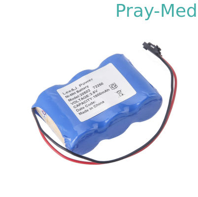 Pin thay thế y tế 1900mAh Lumiview 20502 Welch Allyn 72250 Màu xanh