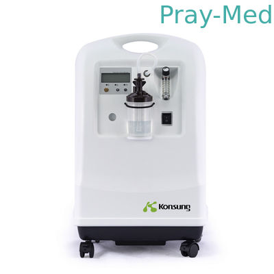Máy tập trung oxy di động bằng nhựa 750VA 10L / phút