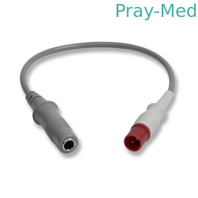 Da người lớn 2 pin đầu dò nhiệt độ y tế Đầu nối bộ điều hợp nhiệt độ