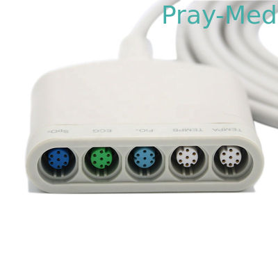 Drager Siemens ECG Patient Cable 16 Pin Neomed Pod ECG Trunk Cable 5590539