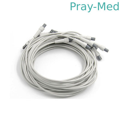 Màu xám GE Marquette MAC EKG Leadwires 420101-002 10 AHA 1.2M