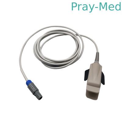 Bộ cảm biến Spo2 dành cho người lớn Áo khoác TPU 6 pin Đầu nối Lemo 5 chân 40 độ Digital Infinium Omni II