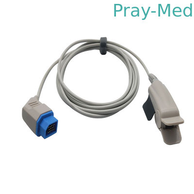14 Pin 3m Nihon Kohden Spo2 Dành cho người lớn Clip NHNK3014 Bộ cảm biến TPU Áo khoác