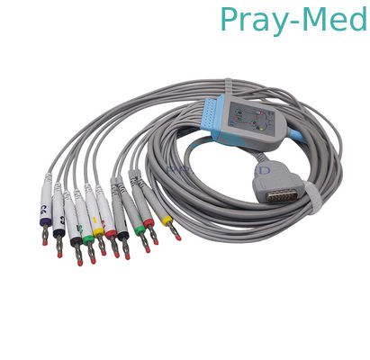Cáp TPU GE Marquette 10 Lead Ekg với Banana 4.0 2029893-001