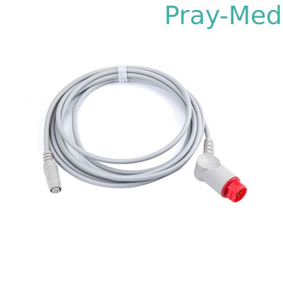 Cáp chuyển đổi Mindray IBP Cáp TPU Chất liệu 3.6M Chiều dài cho đầu nối T5 / T8