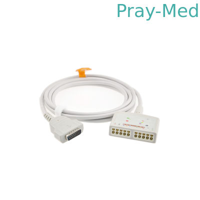 Cáp GE Marquette Mac tronco EKG GE, 10lead, 2,4m với 10 dây dẫn MAC500 / 1100 Model