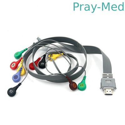 Biocare Snap End TPU 10 Cáp IH-12 HDMI 19 Pin cho bệnh nhân ECG