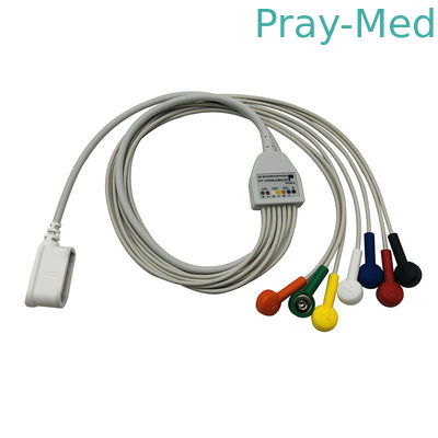 Ge Healthcare Recorder Seer 7 Chì Holter Cáp 1,1m Đầu nối Snap