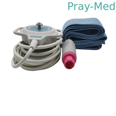 TPU 12pin Connector Đầu dò màn hình thai nhi Tương thích HP M1356A