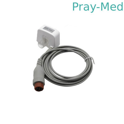 Tương thích với thiết bị y tế 12pin xám đầu dò Comen Etco2