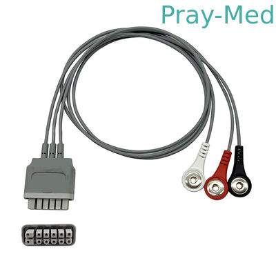 Dây dẫn đo từ xa Mindray TM60 / 80 ECG EY6511B Grey TPU 0.9m